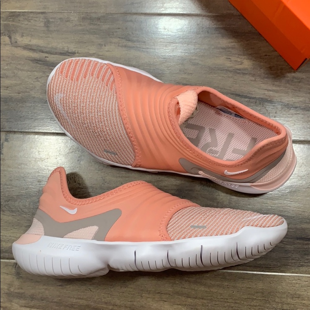 WMNS NIKE FREE RN FLYKNIT 3.0 Pink Quartz/White-Ec - Picture 10 of 16